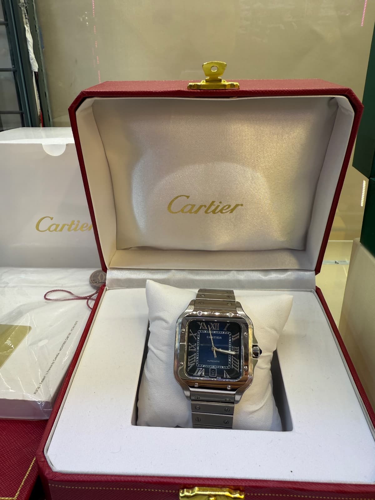 Cartier – Gümüş mavi