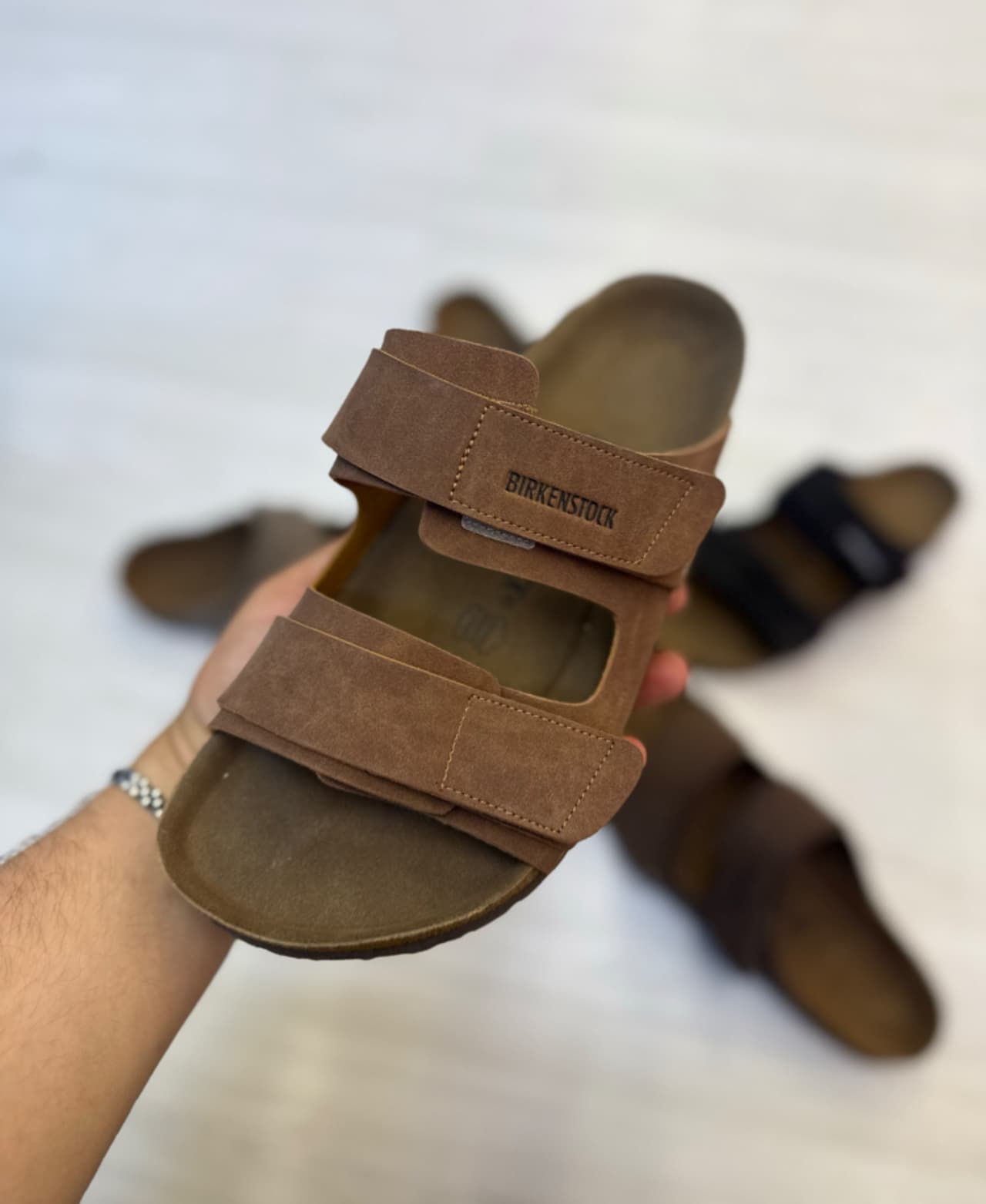 Birkenstock bantlı – Taba